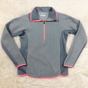Columbia Sportswear Grey Ombré Springs Fleece Jacket Size Small